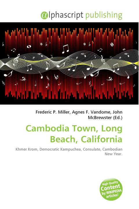 Kniha Cambodia Town, Long Beach, California Agnes F. Vandome