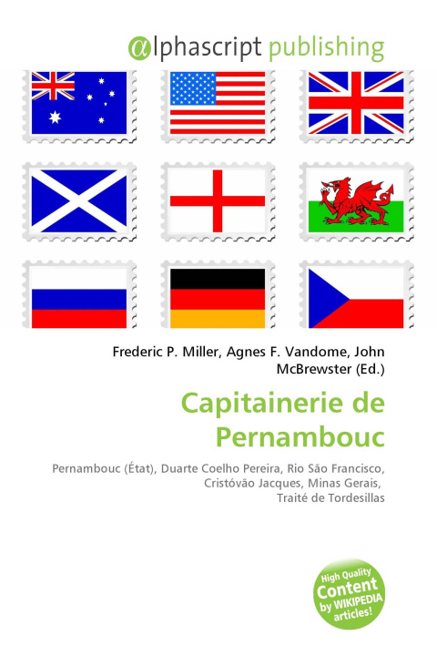 Kniha Capitainerie de Pernambouc Agnes F. Vandome