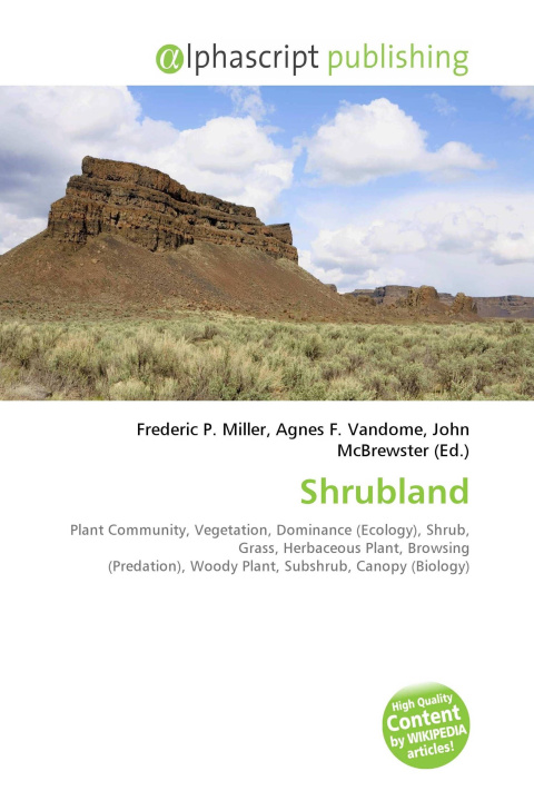 Knjiga Shrubland Agnes F. Vandome