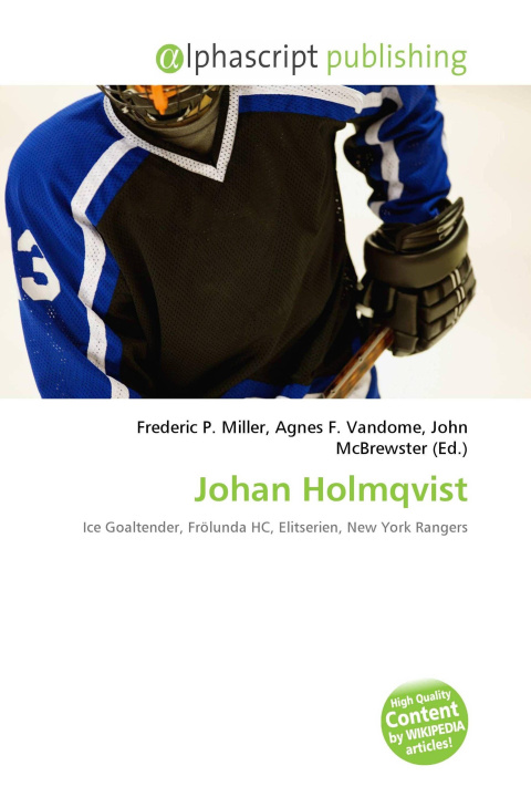 Kniha Johan Holmqvist Agnes F. Vandome