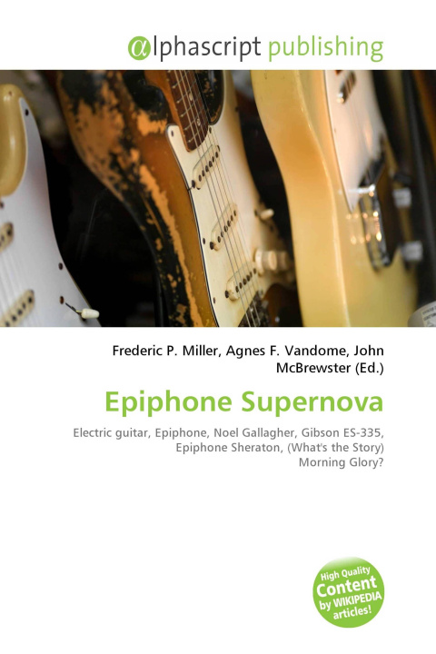 Kniha Epiphone Supernova Agnes F. Vandome