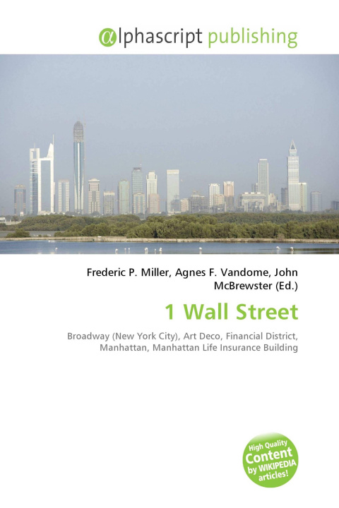 Kniha 1 Wall Street Agnes F. Vandome