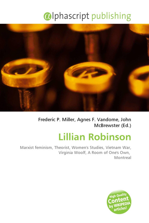 Kniha Lillian Robinson Agnes F. Vandome