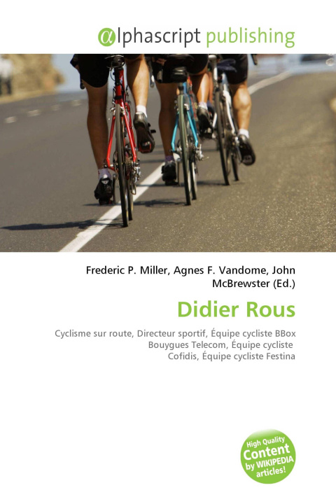 Kniha Didier Rous Agnes F. Vandome