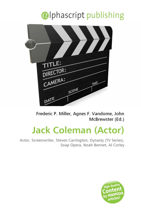 Kniha Jack Coleman (Actor) Agnes F. Vandome