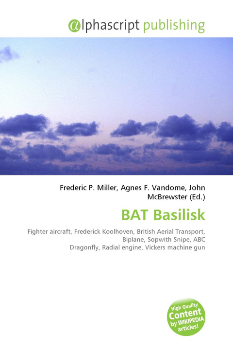 Kniha BAT Basilisk Agnes F. Vandome