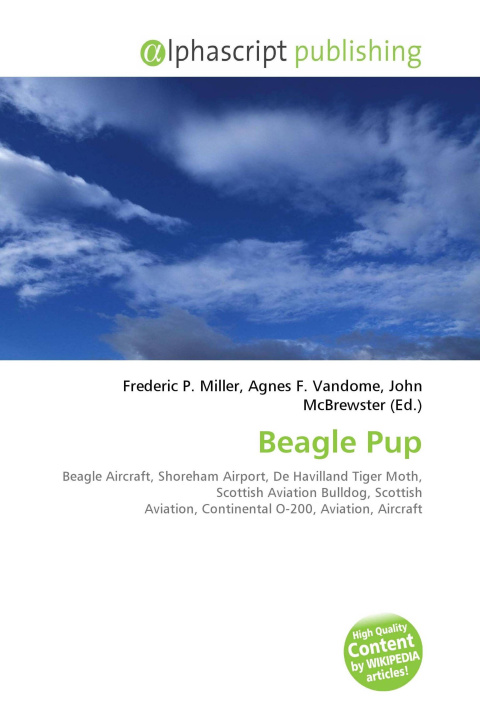 Kniha Beagle Pup Agnes F. Vandome