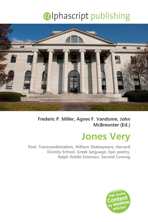 Kniha Jones Very Agnes F. Vandome