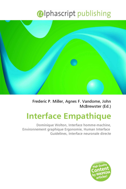 Könyv Interface Empathique Agnes F. Vandome