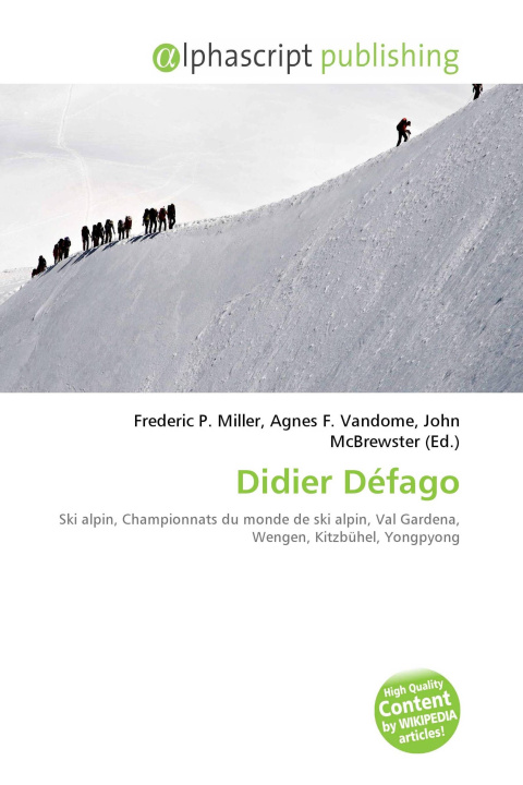 Kniha Didier Défago Agnes F. Vandome