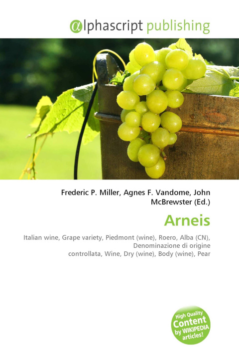 Kniha Arneis Agnes F. Vandome
