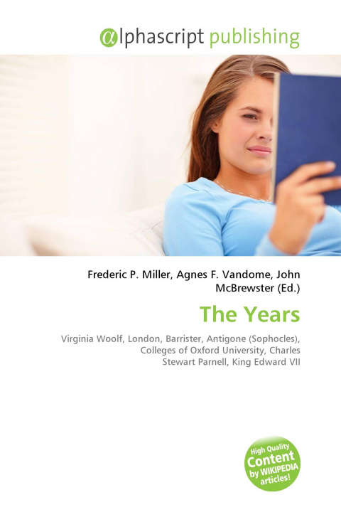 Kniha The Years Agnes F. Vandome