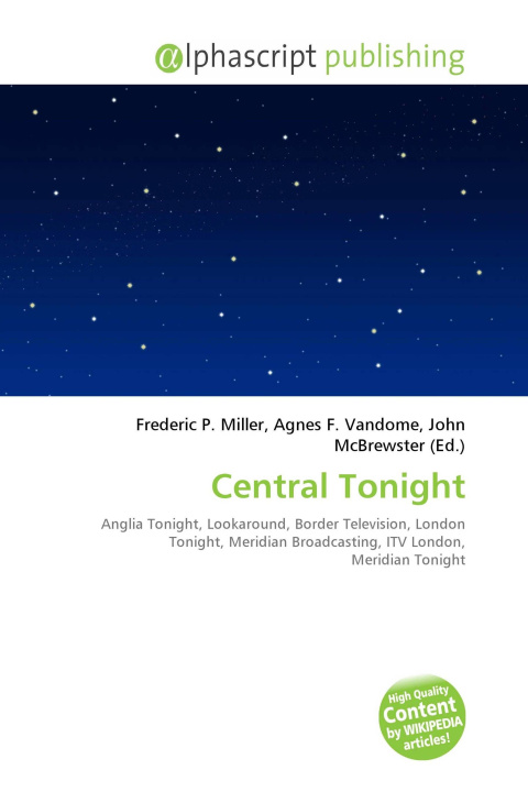 Kniha Central Tonight Agnes F. Vandome