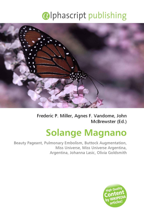 Kniha Solange Magnano Agnes F. Vandome