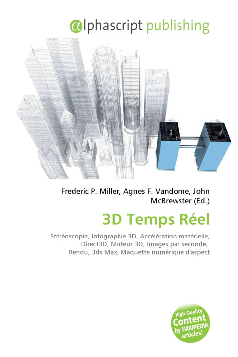 Kniha 3D Temps Réel Agnes F. Vandome
