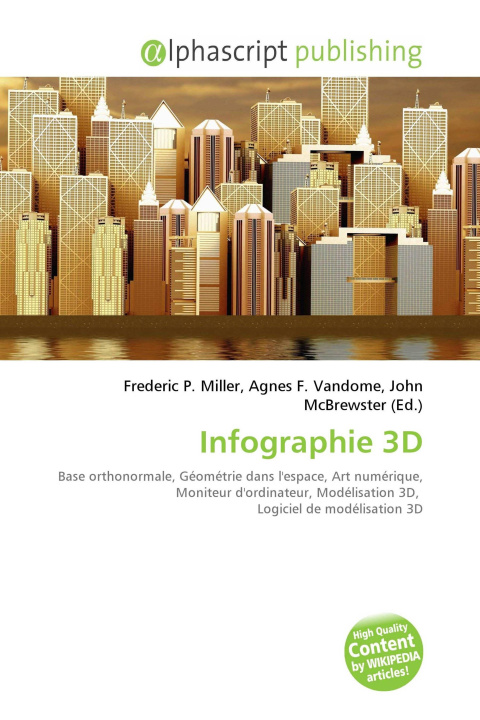 Kniha Infographie 3D Agnes F. Vandome