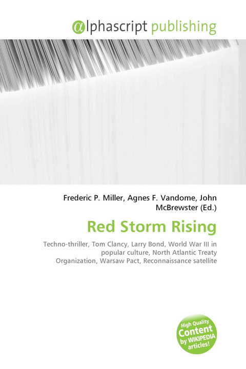 Kniha Red Storm Rising Agnes F. Vandome