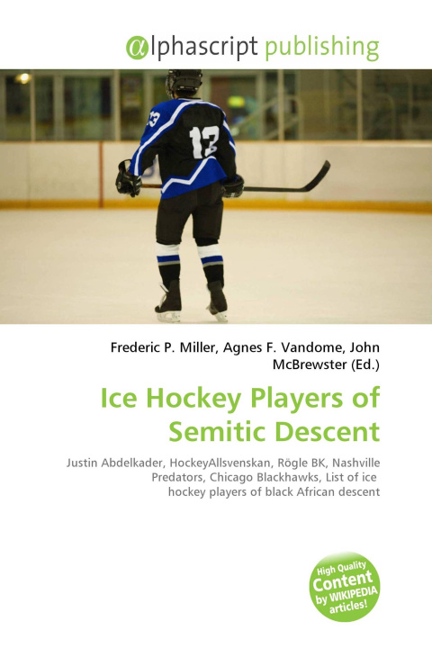 Kniha Ice Hockey Players of Semitic Descent Agnes F. Vandome