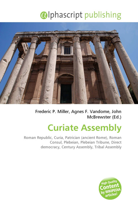 Kniha Curiate Assembly Agnes F. Vandome