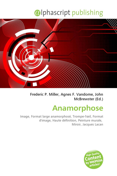 Kniha Anamorphose Agnes F. Vandome