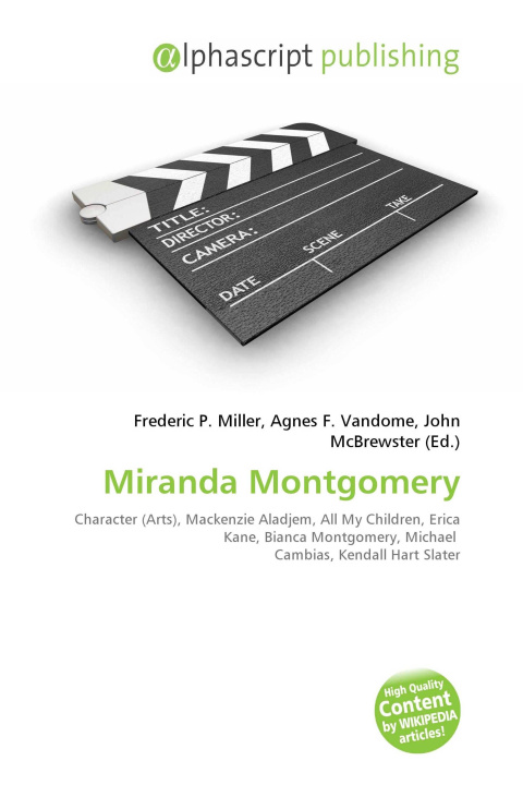Kniha Miranda Montgomery Agnes F. Vandome