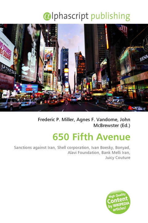 Buch 650 Fifth Avenue Agnes F. Vandome