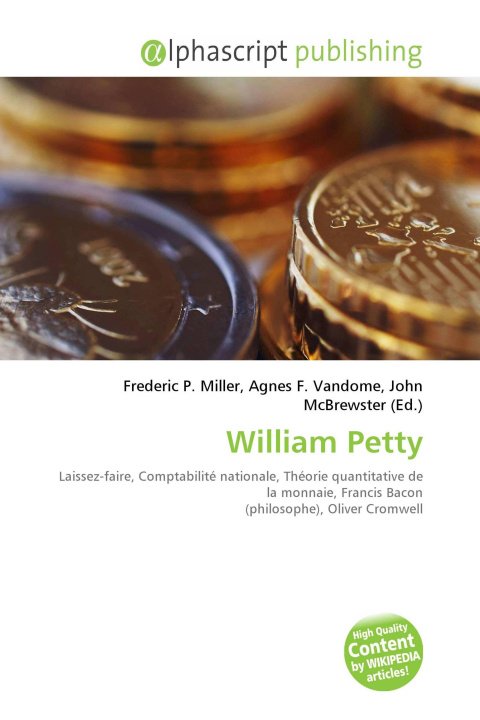 Kniha William Petty Agnes F. Vandome