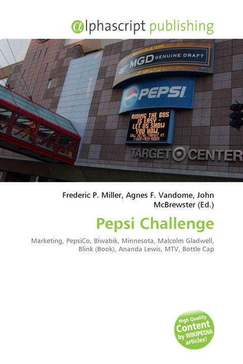 Kniha Pepsi Challenge Agnes F. Vandome