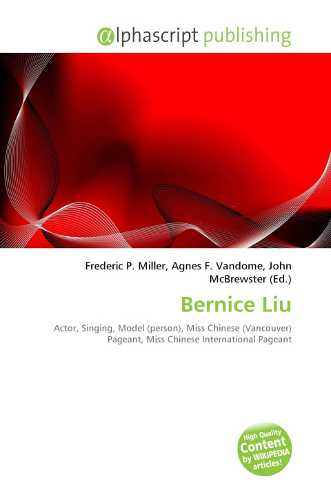 Kniha Bernice Liu Agnes F. Vandome