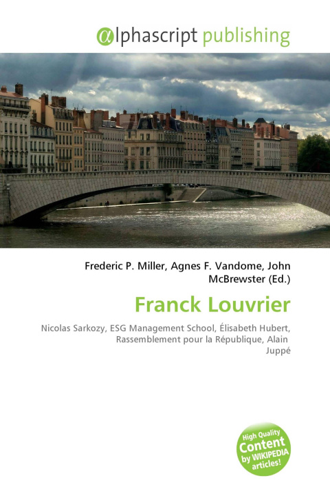 Kniha Franck Louvrier Agnes F. Vandome