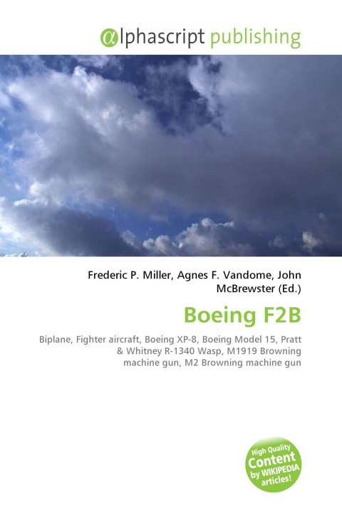 Kniha Boeing F2B Agnes F. Vandome