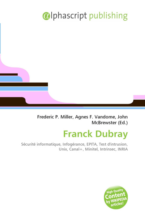 Kniha Franck Dubray Agnes F. Vandome