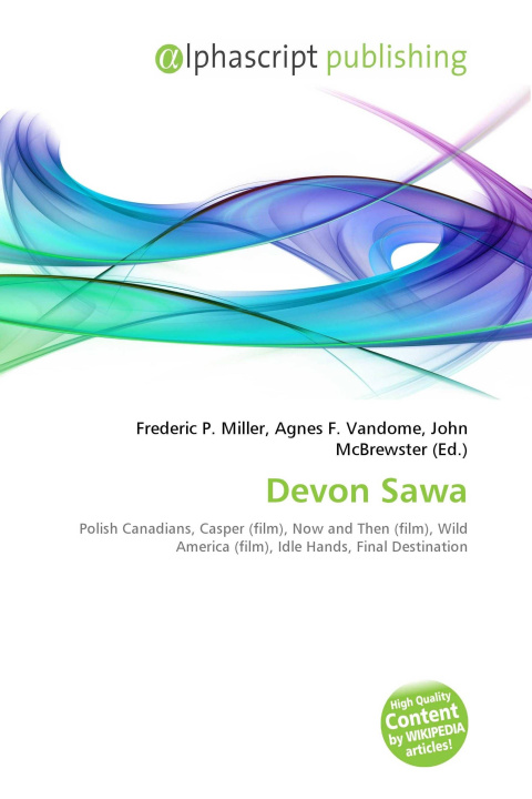 Kniha Devon Sawa Agnes F. Vandome