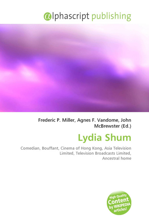 Kniha Lydia Shum Agnes F. Vandome