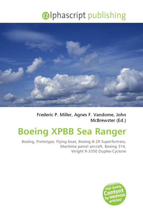 Kniha Boeing XPBB Sea Ranger Agnes F. Vandome