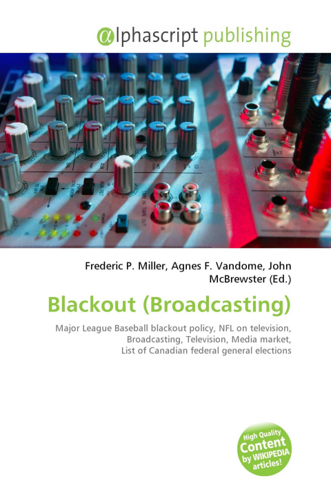 Kniha Blackout (Broadcasting) Agnes F. Vandome