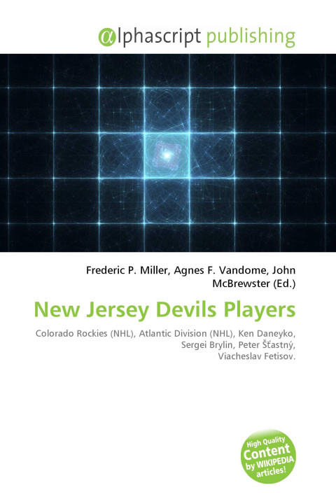 Kniha New Jersey Devils Players Agnes F. Vandome