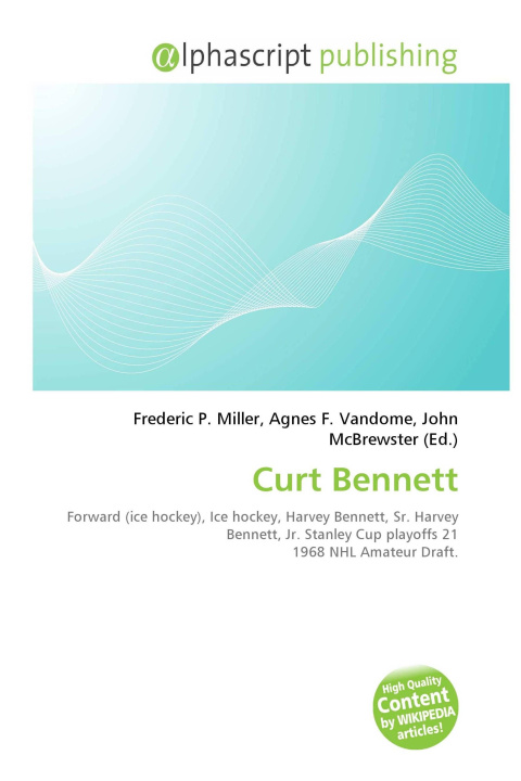 Kniha Curt Bennett Agnes F. Vandome