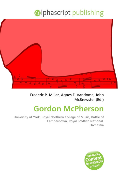 Knjiga Gordon McPherson Agnes F. Vandome