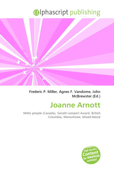 Kniha Joanne Arnott Agnes F. Vandome
