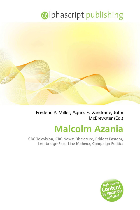 Kniha Malcolm Azania Agnes F. Vandome