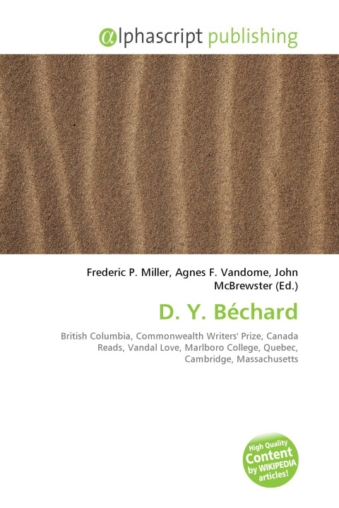 Knjiga D. Y. Béchard Agnes F. Vandome