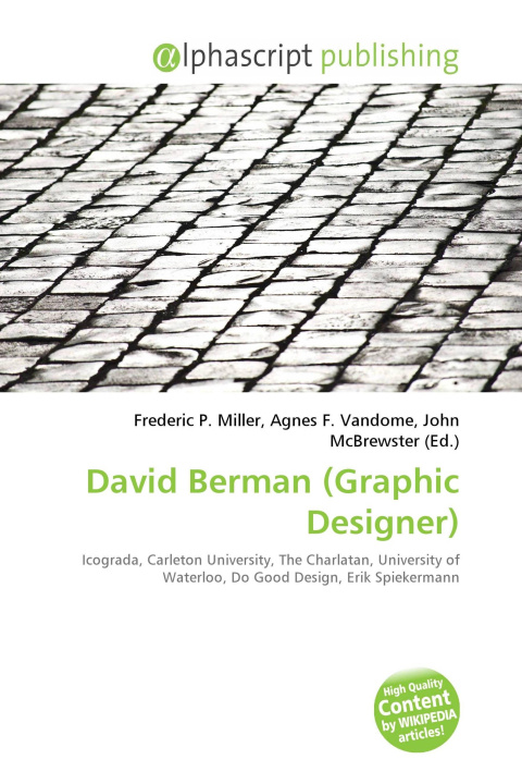 Kniha David Berman (Graphic Designer) Agnes F. Vandome