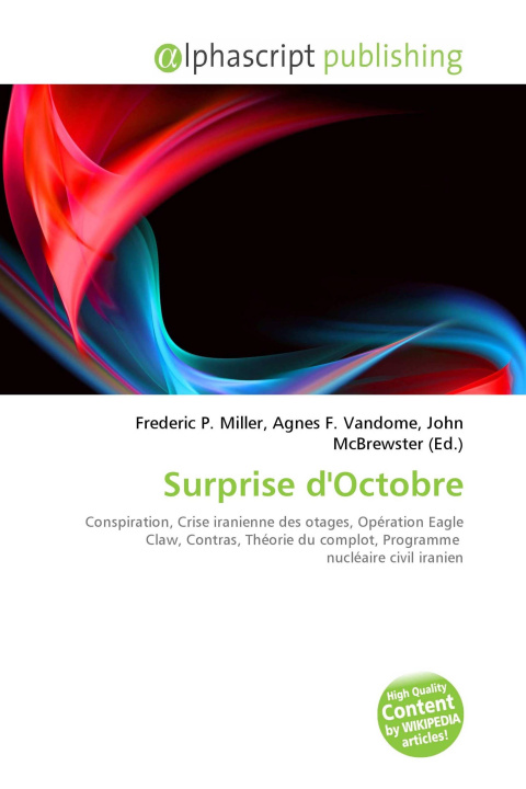 Kniha Surprise d'Octobre Agnes F. Vandome