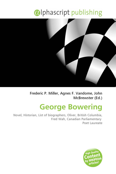 Kniha George Bowering Agnes F. Vandome