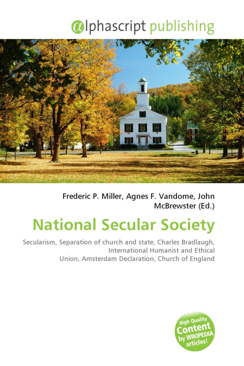 Kniha National Secular Society Agnes F. Vandome