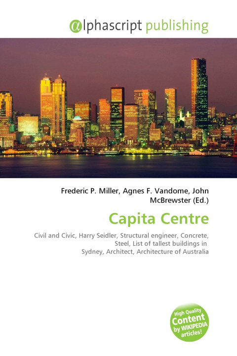 Kniha Capita Centre Agnes F. Vandome