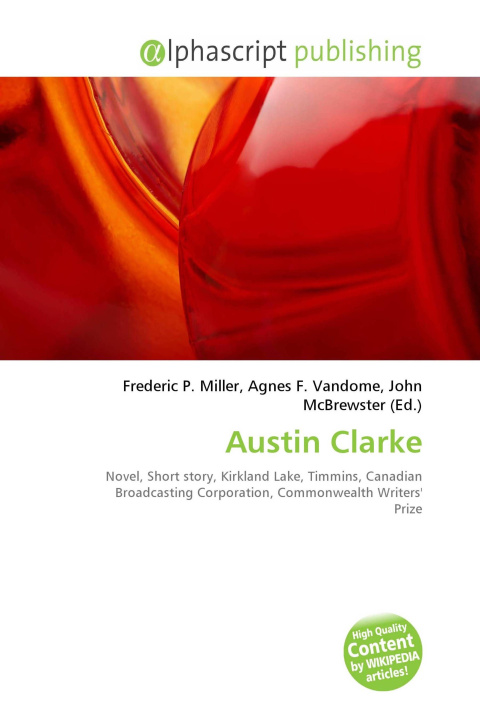 Kniha Austin Clarke Agnes F. Vandome