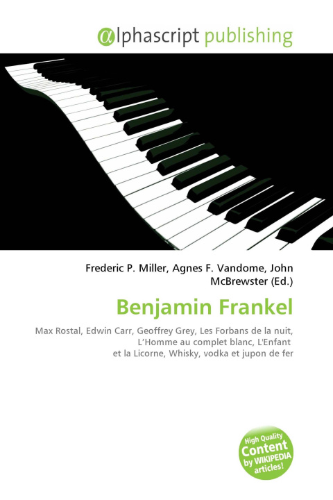 Kniha Benjamin Frankel Agnes F. Vandome