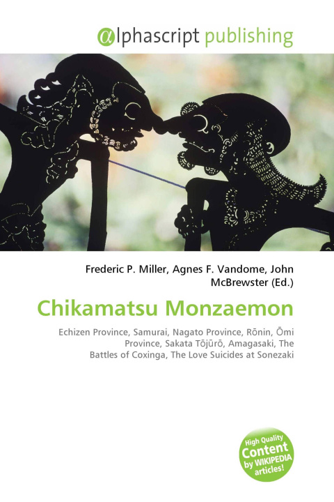 Kniha Chikamatsu Monzaemon Agnes F. Vandome